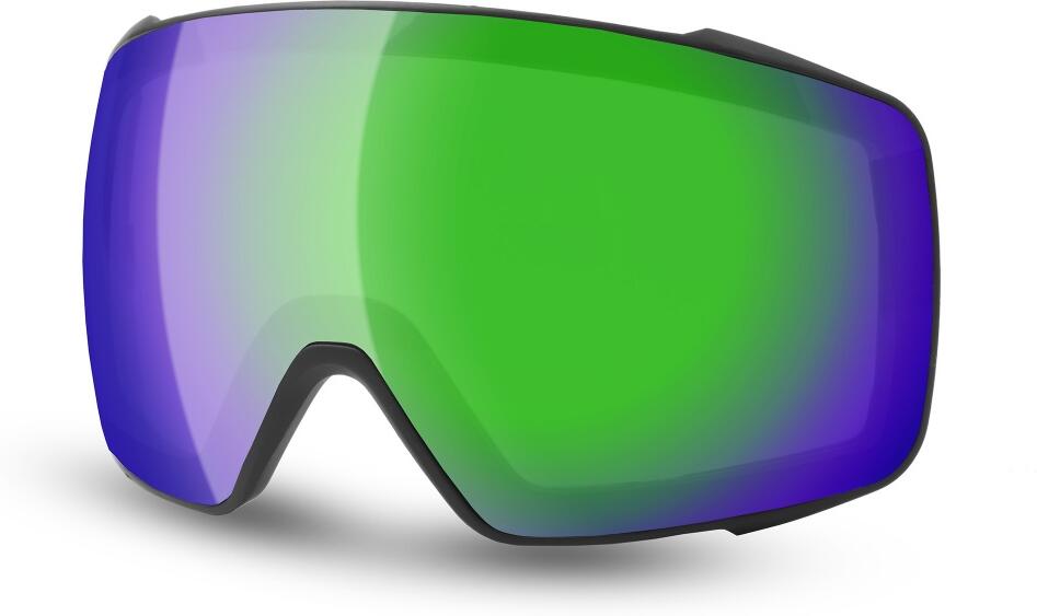 Hatchey Náhradní sklo Snipe, black / full revo green