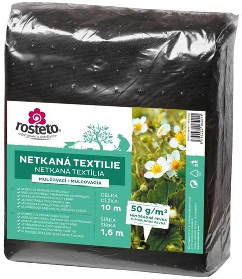 Netkaná textilie mulčovací Neotex ROSTETO 50g 1,6x10m černá