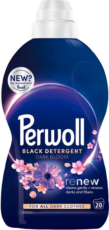 Perwoll prací gel Renew Black na černé a tmavé, 20 praní, 1000 ml