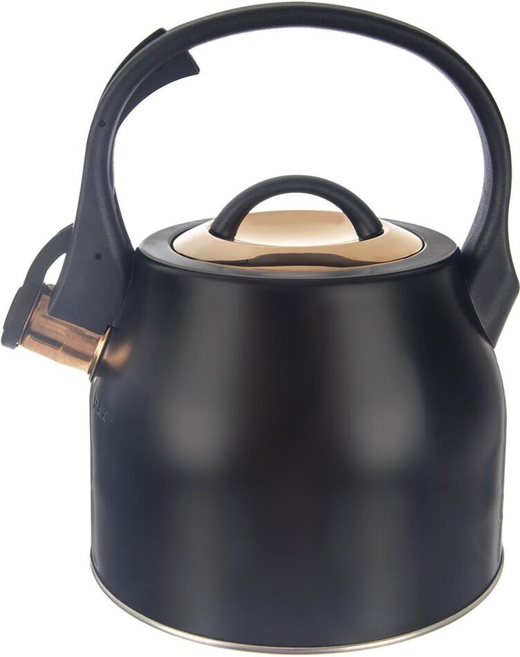 Čajník s píšťalou Rose gold 3 l Orion