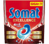 Somat tablety do myčky Excellence 4v1, 75 ks