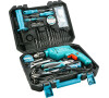Vrtačka s příklepem a nářadím, 680W, 115ks TOTAL TOOLS