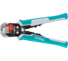 Kleště odizolovací/krimpovací TOTAL TOOLS