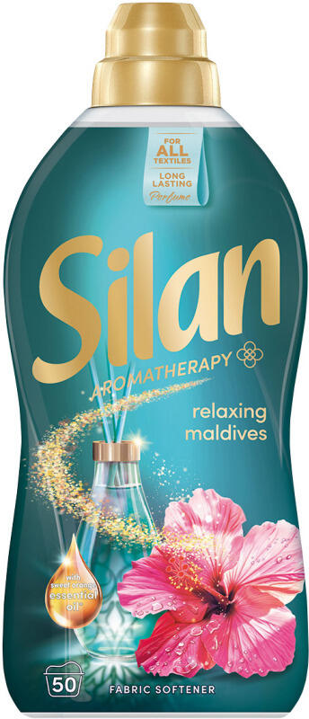 Silan aviváž Aromatherapy Relaxing Maledives 50 praní, 1100 ml