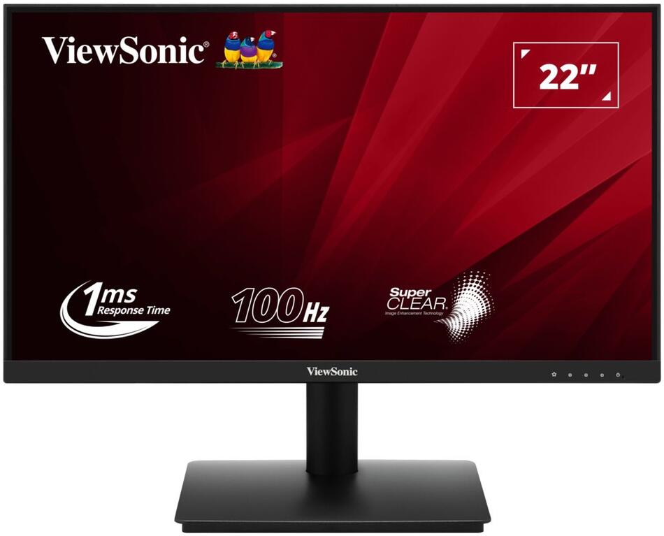 ViewSonic VA220-H / 22"/ VA/ 16:9/ 1920x1080/ 1ms/ 100Hz/ 250cd/m2/ HDMI/ VGA