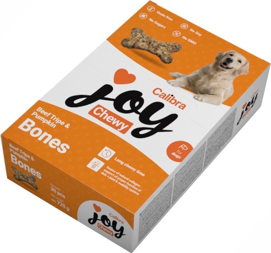 Calibra Joy Dog Chewy Beef Tripe & Pumpkin Bones 720g