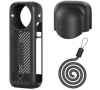 Insta360 X4 - Silikonový chránič a chránič objektivu (černý)