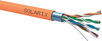 Solarix Instalační kabel CAT5E FTP LSOHFR B2ca s1 d1 a1 500m/reel (27655153)