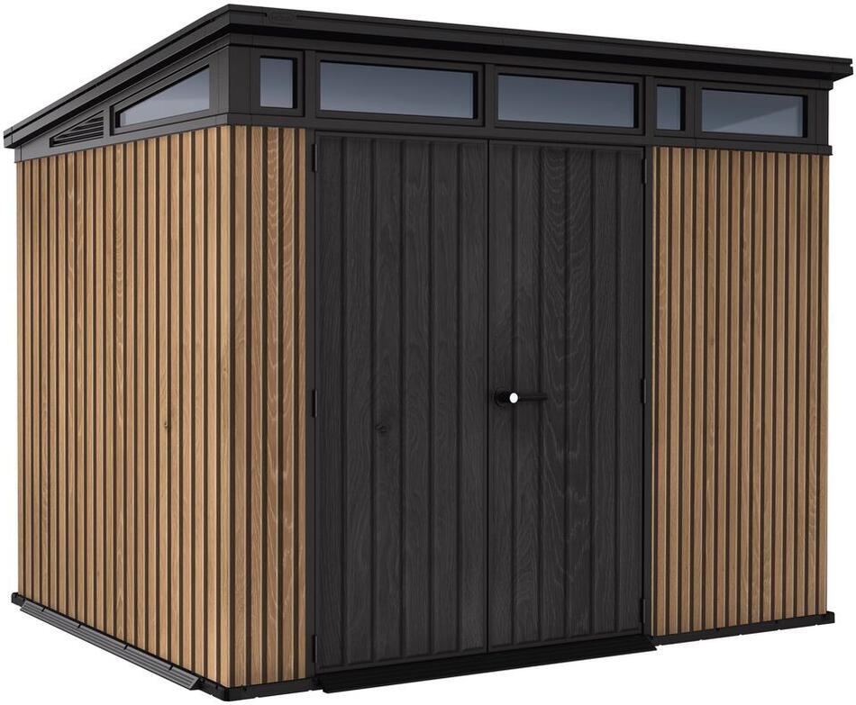 Zahradní domek Keter PENT Signature 9x7 Vertical hnědý, s podlahou