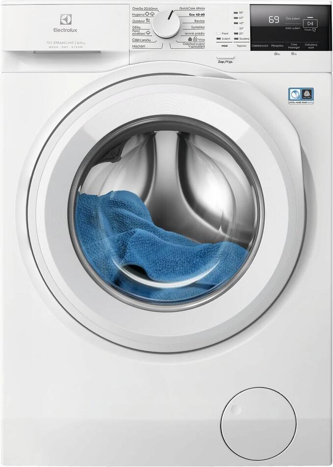 Pračka se sušičkou Electrolux EW7W2481C 700 DualCare™