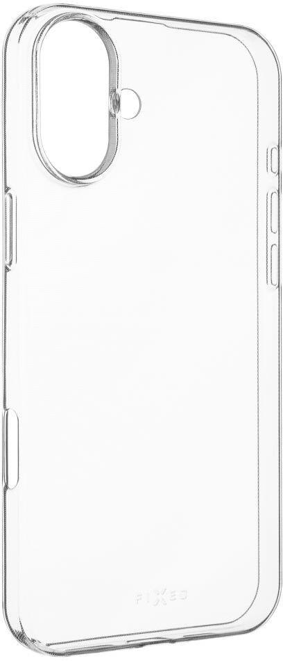 Ultratenký TPU gelový kryt FIXED Story Slim pro Apple iPhone 16 Plus, 0,6 mm, čirý