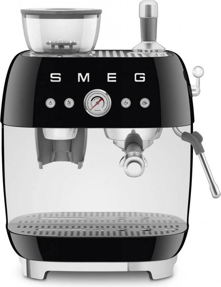 Pákový kávovar Smeg EGF03BLEU, černý