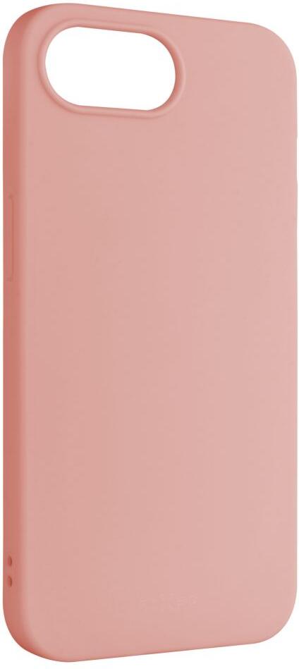 Zadní pogumovaný kryt FIXED Story pro Apple iPhone 17e/16e, růžový