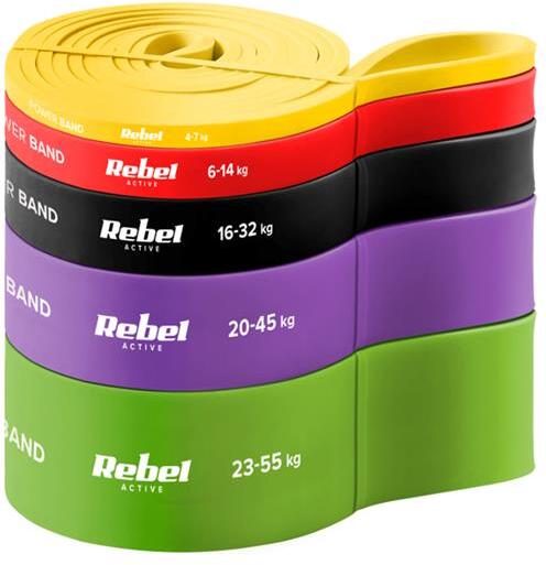 Guma posilovací REBEL Power Band PTs-1 4-55kg 5ks
