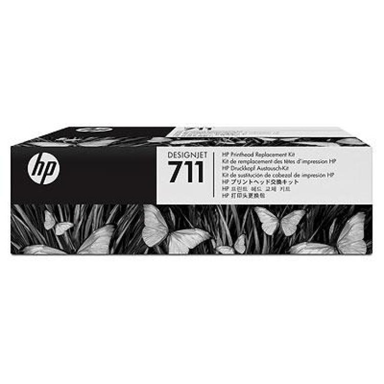HP Inc. HP 711 DJ Sada pro výměnu tiskové hlavy, C1Q10A