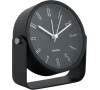 Designový budík 5989BK Karlsson 12cm