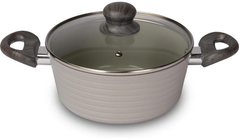 Kastrol s poklicí Lamart STRIPE LT1267
