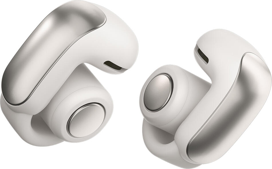 Bezdrátová sluchátka Bose Ultra Open Earbuds, kouřově bílá
