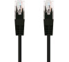 Kabel C-TECH patchcord Cat5e, UTP, černý, 5m