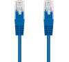 Kabel C-TECH patchcord Cat5e, UTP, modrý, 5m