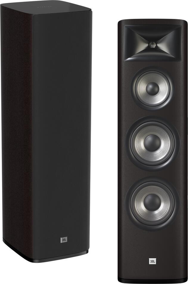 JBL STUDIO 698 - 3-pásmové sloupové reprosoustavy, max. 250 W - tmavé dřevo