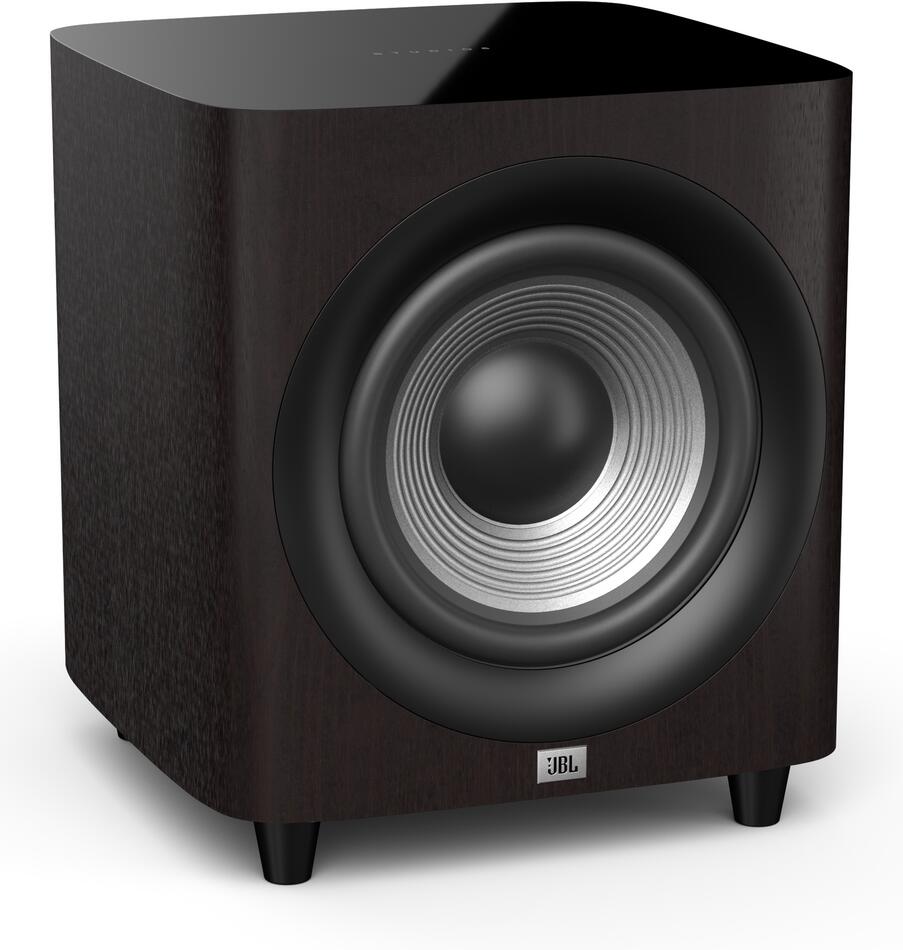 JBL STUDIO 660P - Aktivní subwoofer, 12", 500 W RMS - tmavé dřevo