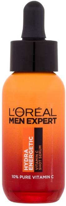 Pleťové sérum L'Oréal Paris Men Expert Hydra Energetic Vitamin C Shot Serum, 30 ml