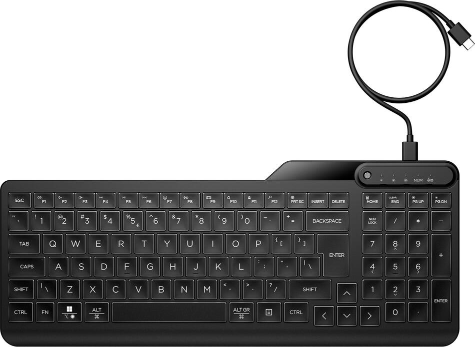 PC klávesnice HP 405 Multi-Device WD BL KBD