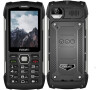 EVOLVEO StrongPhone H1, vodotsn odoln Dual SIM telefon, ern-stbrn (SGP-H1-BS)