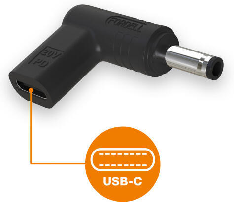 Aligator USB-C napájecí redukce 4,5 x 3,0 mm pro notebooky Dell