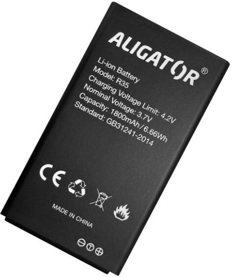 Baterie ALIGATOR R35 eXtremo, Li-Ion 1800 mAh, originální