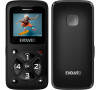 EVOLVEO EasyPhone ID, mobilní telefon pro seniory, černá (EP-400-IDB)