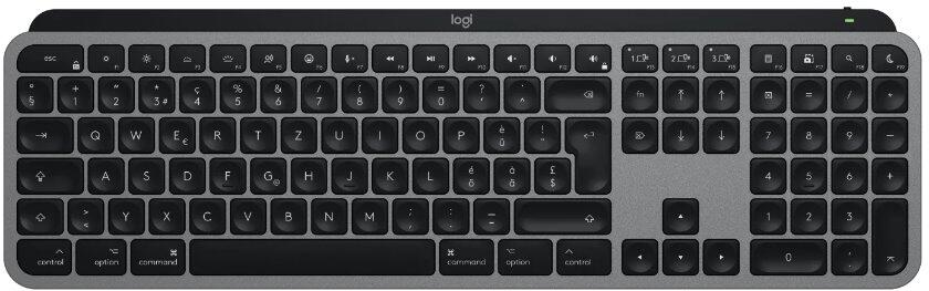 Logitech MX Keys S for Mac - SPACE GREY - US INT'L - EMEA (920-011637)