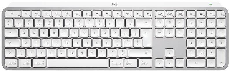 Logitech MX Keys S for Mac - PALE GREY - US INT'L - EMEA (920-011638)