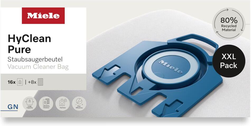 XXL balení sáčků Miele HyClean Pure GN