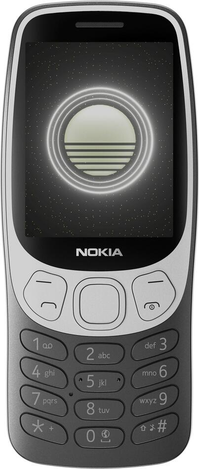 Nokia 3210 4G Dual SIM 2024 Black (1GF025CPA2L04)