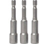 Sada magnetických nádstavců 3ks, CrV TOTAL TOOLS