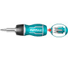 Šroubovák 8v1, ráčnový TOTAL TOOLS
