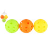 Teddies Míček florbalový 3ks plast 7cm v síťce