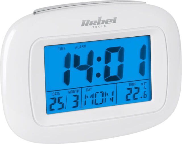 Hodiny s budíkem REBEL URZ3219-1