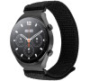 Nylonový řemínek FIXED Nylon Sporty Strap s Quick Release 20mm pro smartwatch, černý