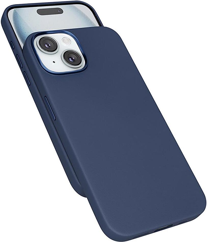 Kryt na mobil Epico MagLeather case iPhone 15 blue