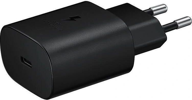 Samsung síťová nabíječka EP-TA800EBE + kabel EP-DG980BBE USB-C, 25W, černá, (bulk) (2453214)