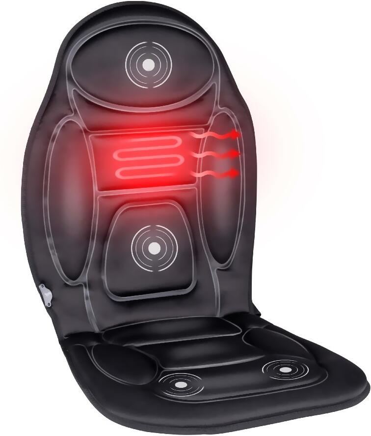 DUNLOP Vyhřívací a masážní podložka do auta ED-247699