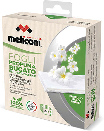 Vonné ubrousky do sušičky Meliconi 656166, 30 ks