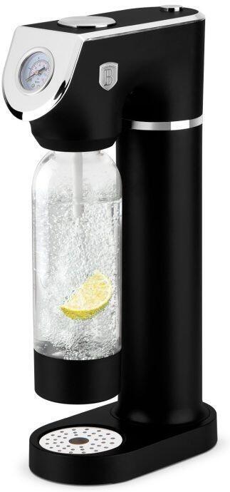 SET Výrobník sody BERLINGERHAUS SODABAR + 2 lahve Matte Black Collection BH-8598