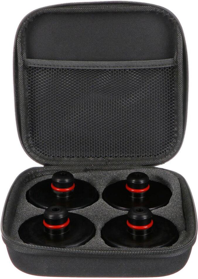 Sada gumových podložek pro hever JACK PAD SET 4T pro vozy Tesla, stopka 24mm, 4ks SIXTOL