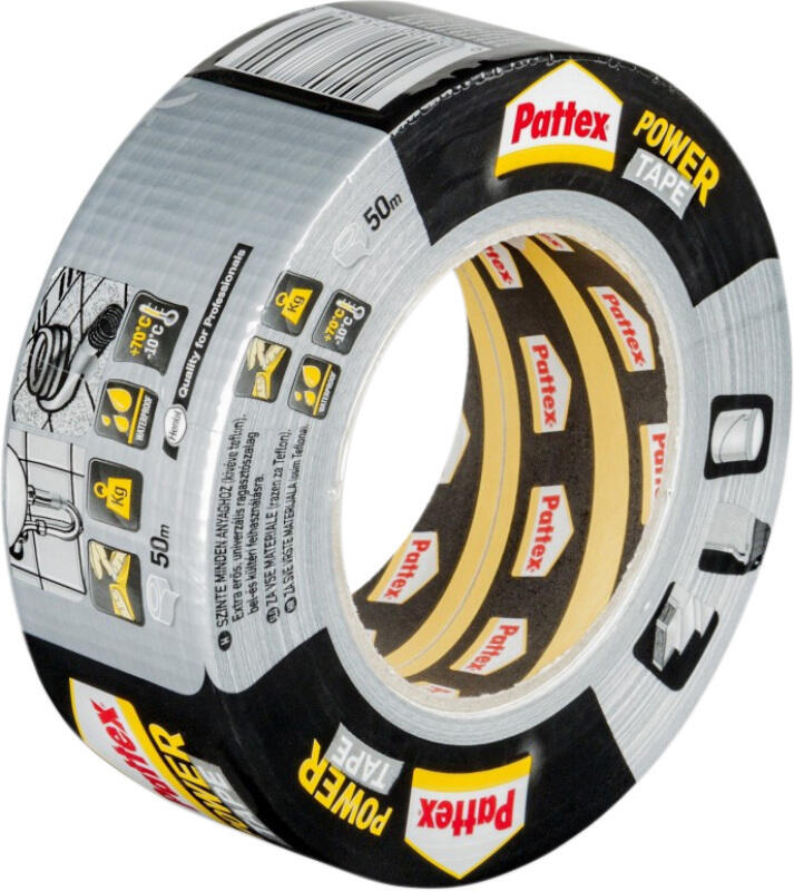 PATTEX Power Tape lepicí páska, 5 cm × 50 m