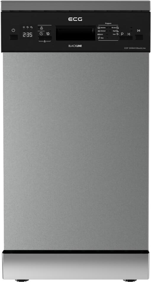 Myčka nádobí ECG EDF 300643 BlackLine