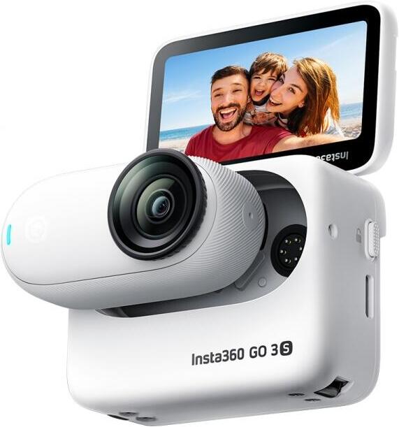 Outdoorová kamera INSTA360 GO 3S - 128GB (bílá)